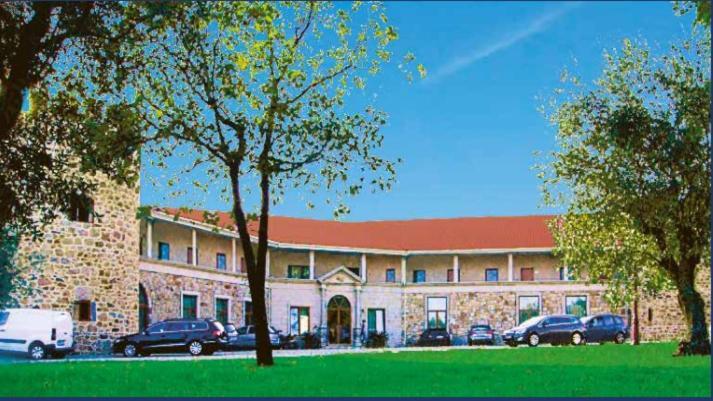 Palace Hotel & Spa Termas De Sao Tiago 佩纳马科尔 外观 照片